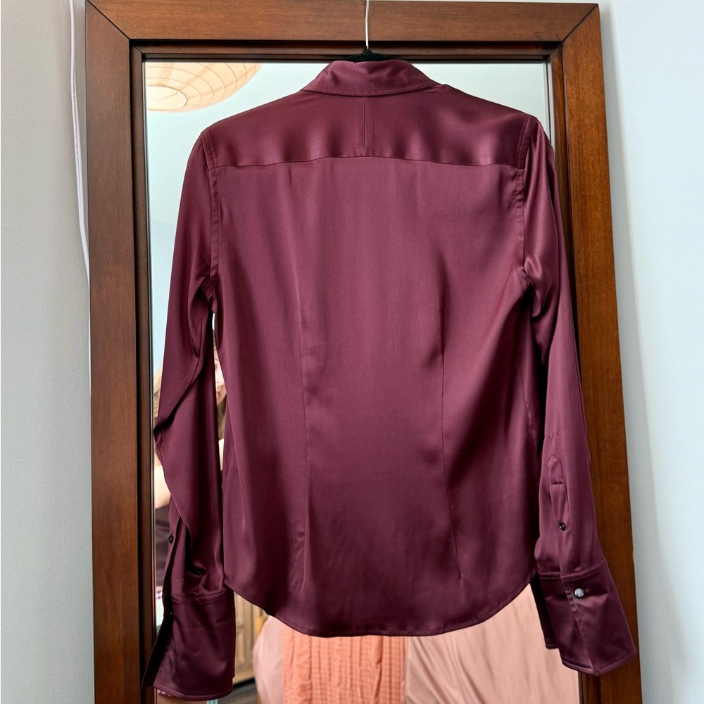 Ralph Lauren Silk Button Down - Picture 3 of 5
